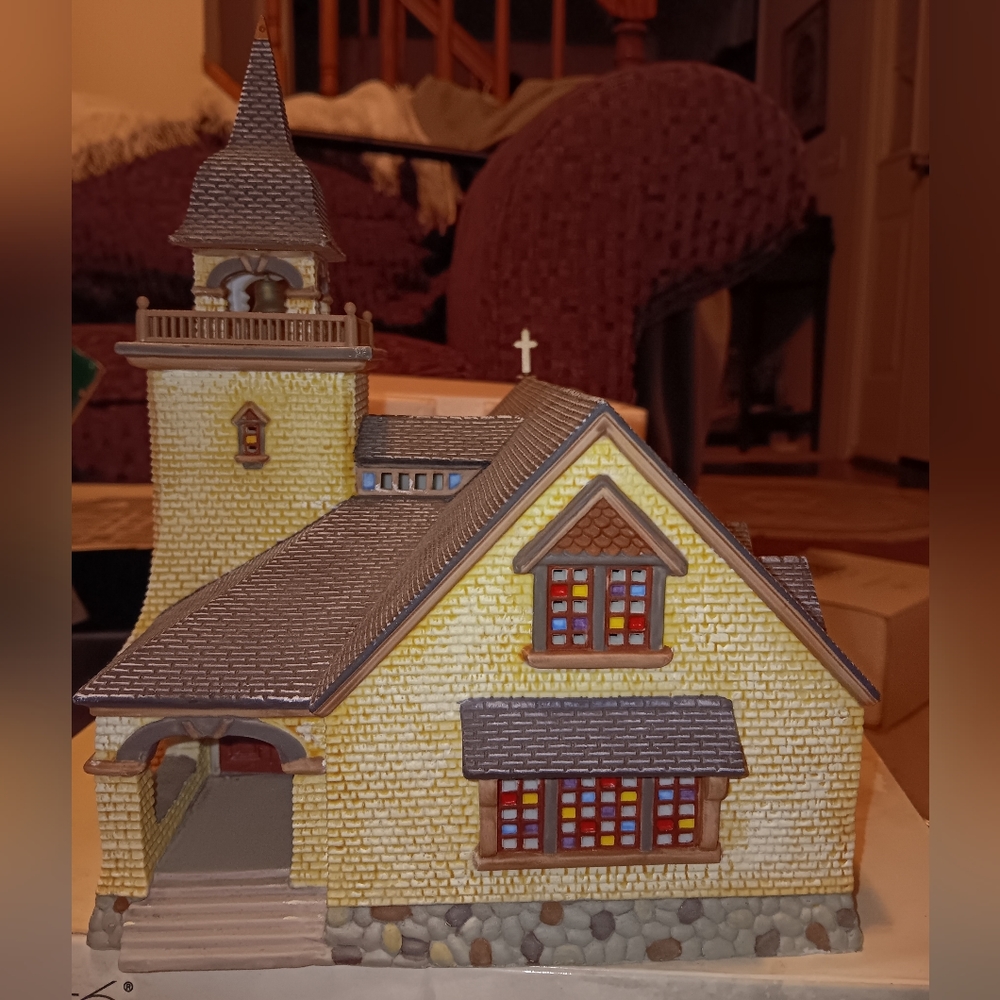 Dept 56 Season's Bay Chapel on the Hill